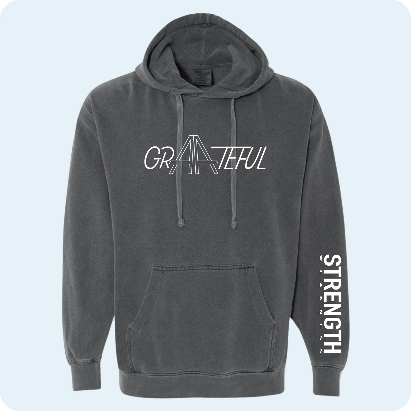 Conquer in Comfort Hoodie [Pepper]