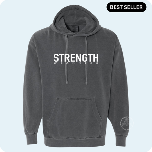 Conquer in Comfort Hoodie Strength [Pepper]